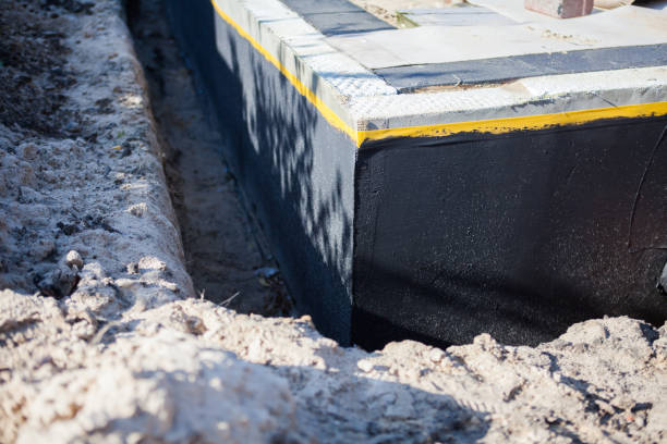 Professional Interior Drainage System technician working in Lutherville Timonium, MD